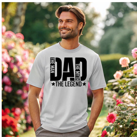 Dad Shirt The Man The Myth The Legend | Funny Dad T Shirt | Father’s Day Gift for all dad’s