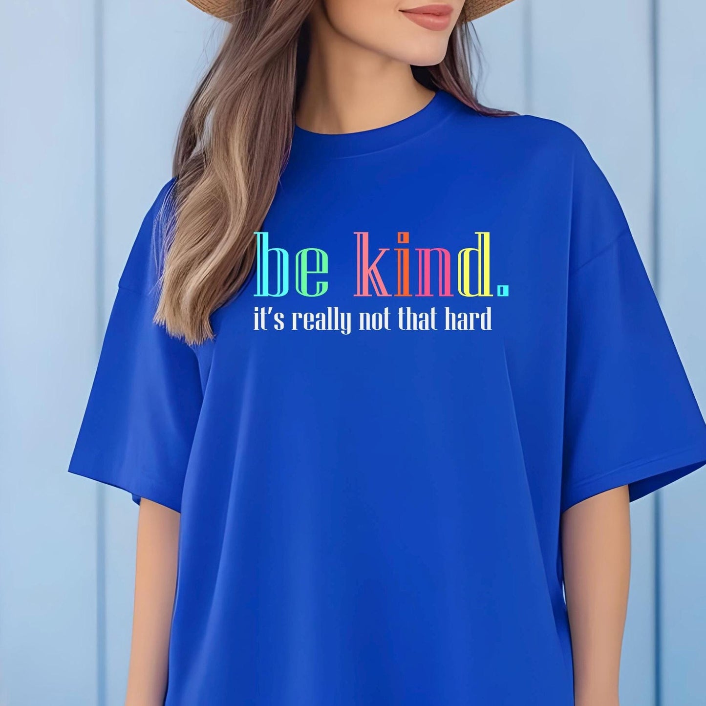 Be Kind Shirt or Sweatshirt – Motivational Quote Tee – Gildan Everyday Wear for Teens & Adults