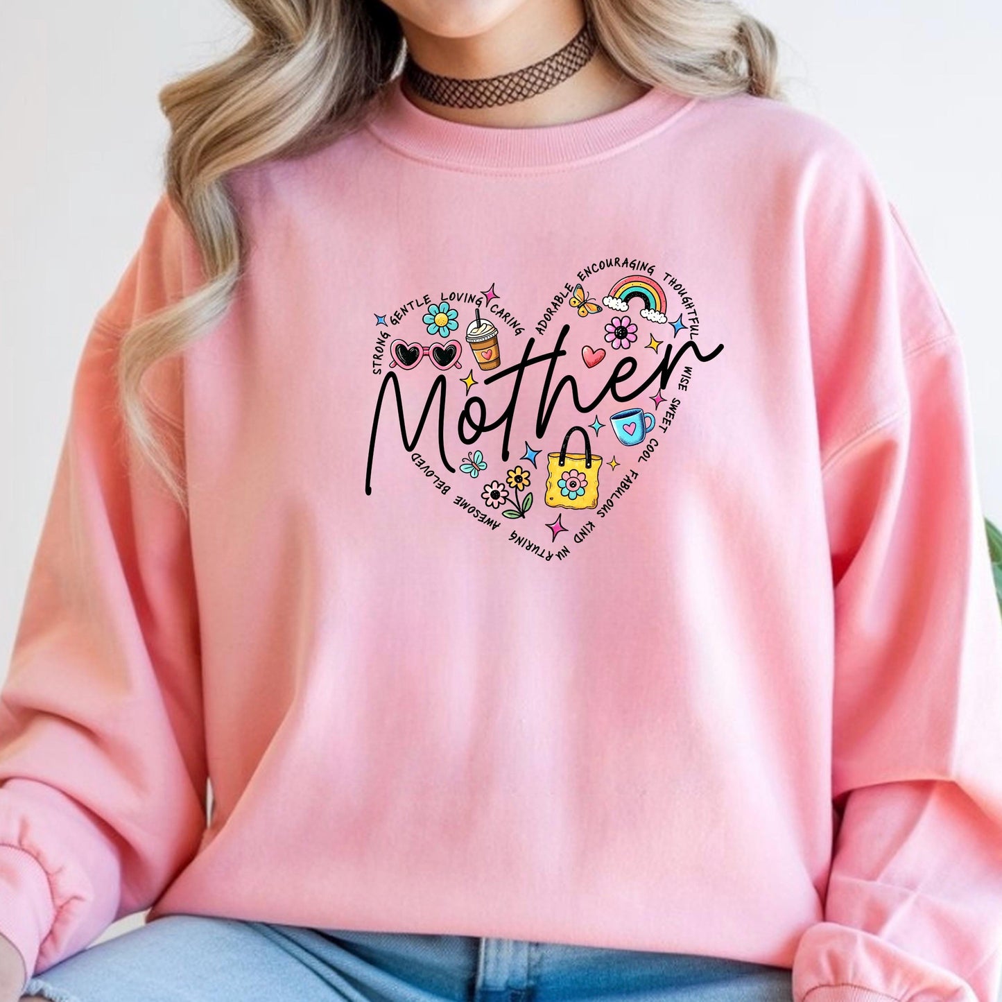 Mama Sweatshirt, Mother Shirt, Cute Mom Gift, Trendy Mom Shirt, Mothers Day Gift, Floral Mom Tee
