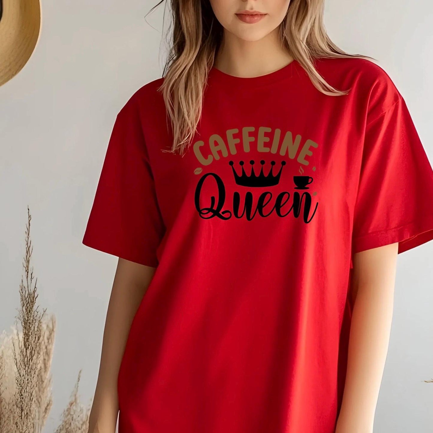 Caffeine Queen Graphic Apparel | Cozy Sweatshirt & Casual T-Shirt