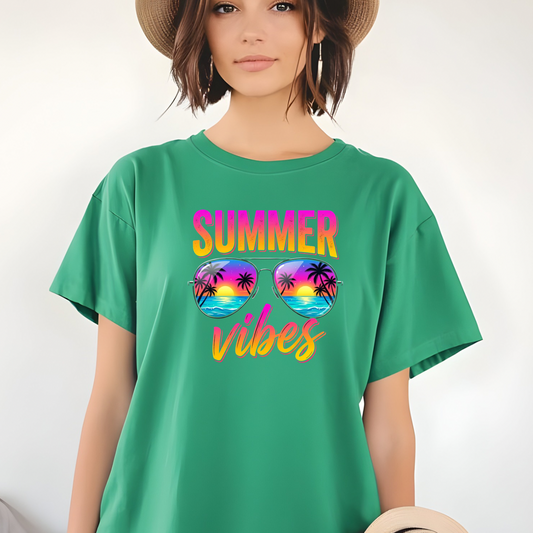 Summer Vibes Sunset Sweatshirt or t shirt