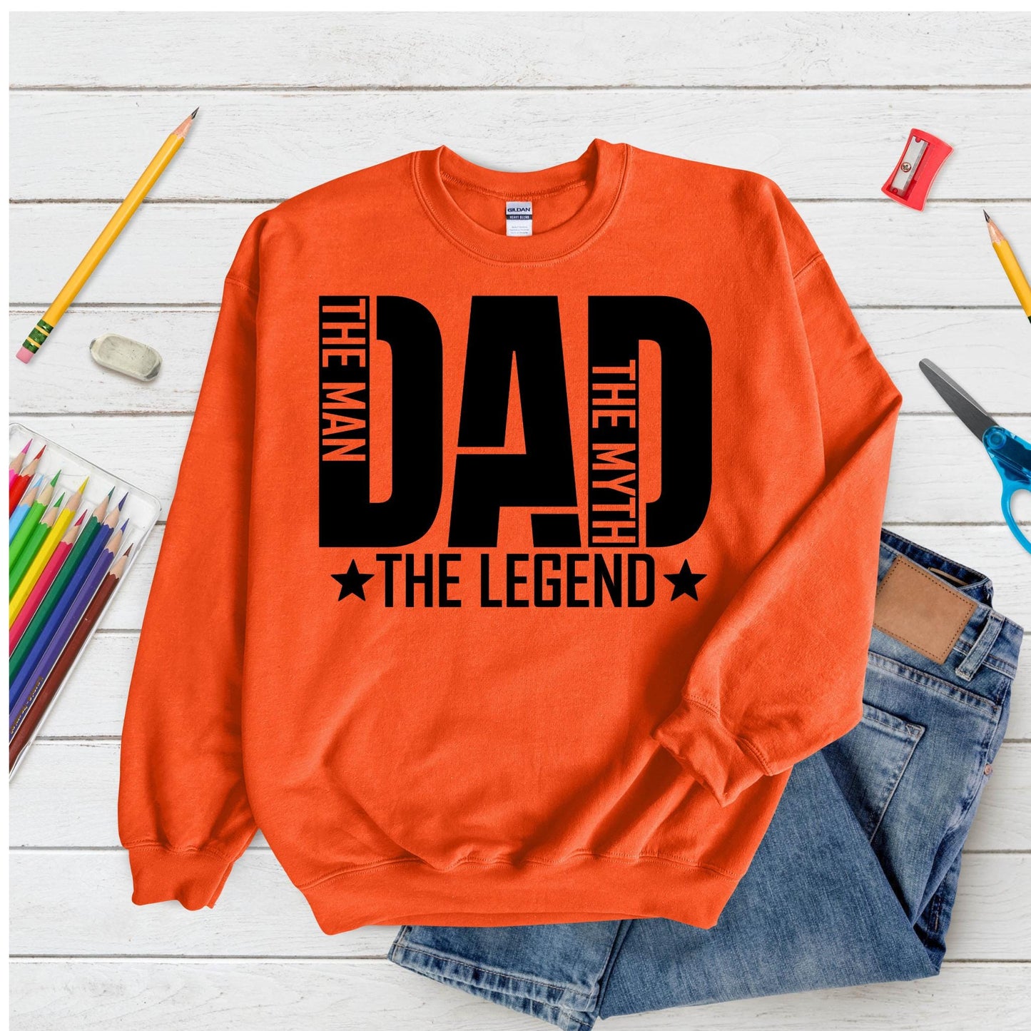 Dad Shirt The Man The Myth The Legend | Funny Dad T Shirt | Father’s Day Gift Sweatshirt
