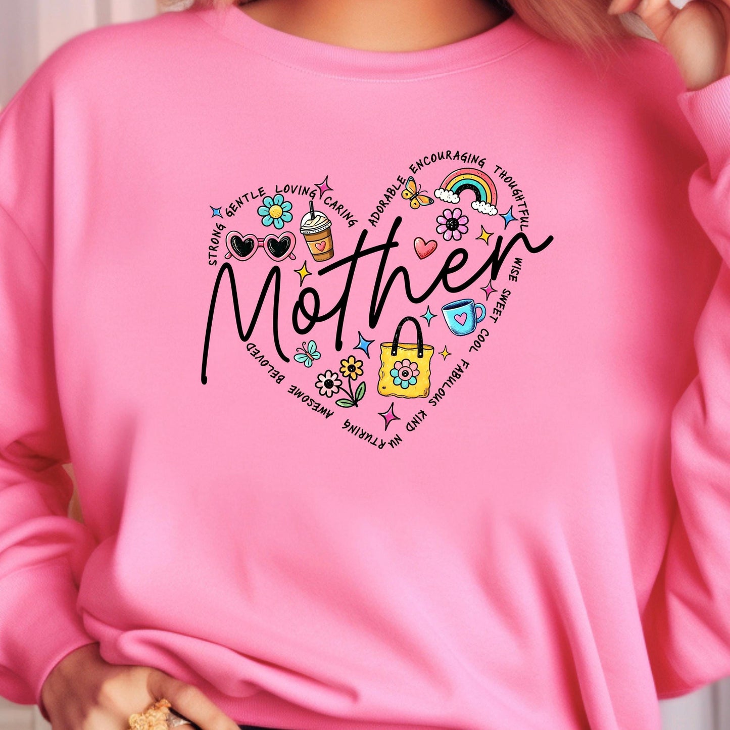 Mama Sweatshirt, Mother Shirt, Cute Mom Gift, Trendy Mom Shirt, Mothers Day Gift, Floral Mom Tee