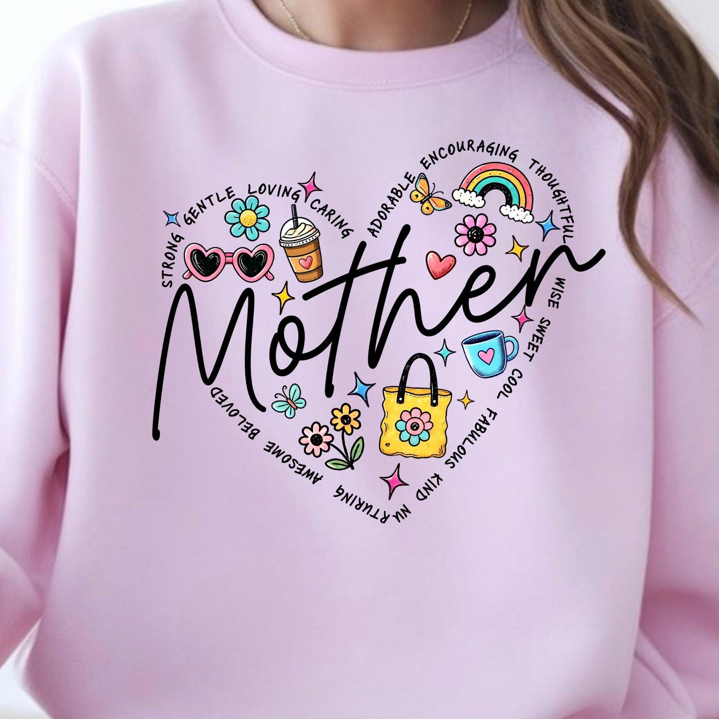 Mama Sweatshirt, Mother Shirt, Cute Mom Gift, Trendy Mom Shirt, Mothers Day Gift, Floral Mom Tee