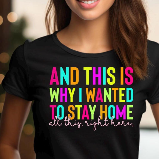 And This Is Why I Wanted To Stay Home Sweatshirt - Funny Introvert Pullover
