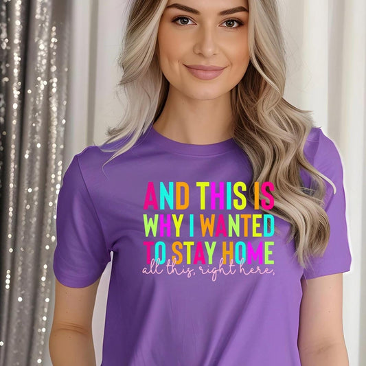 And This Is Why I Wanted To Stay Home Sweatshirt - Funny Introvert Pullover