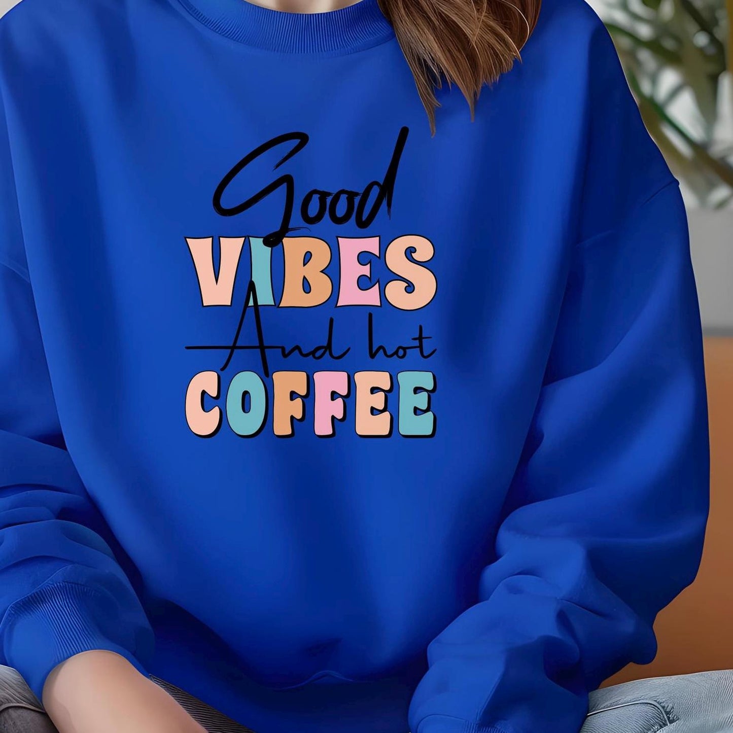 Good Vibes & Hot Coffee Tee + Sweatshirt